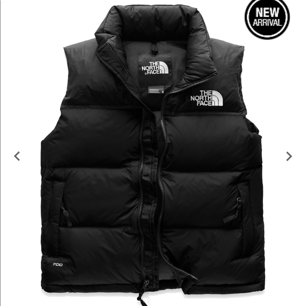 Black North Face Vest